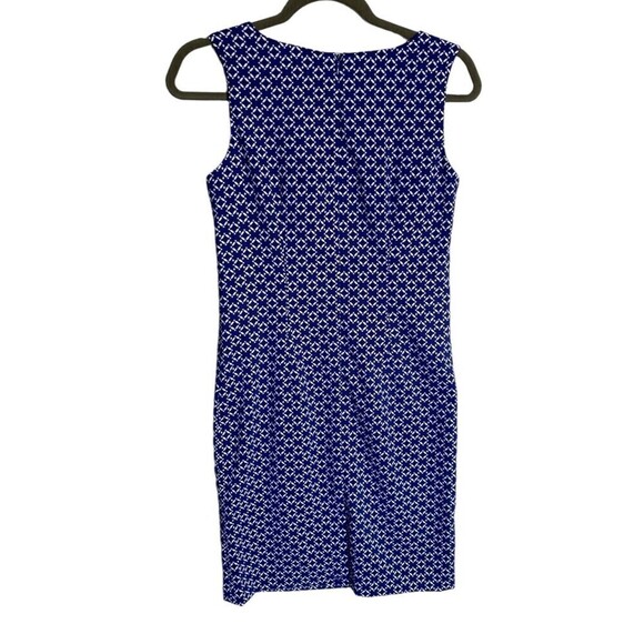 Mario Serrani Italy Dress Womens Size 2 Sheath Sleeveless Midi - Picture 2 of 8